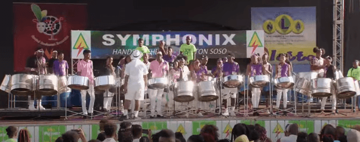 Symphonix Steel Orchestra  at the 2023 Junior Panorama