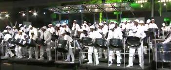 Exodus Steel Orchestra on stage