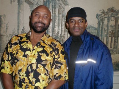 Mr. Lonesome, left, & Miguel Reyes, right