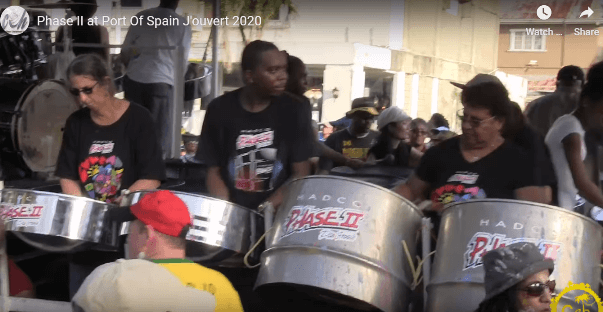 Phase II Pan Groove at J’Ouvert - Carnival Monday 2020