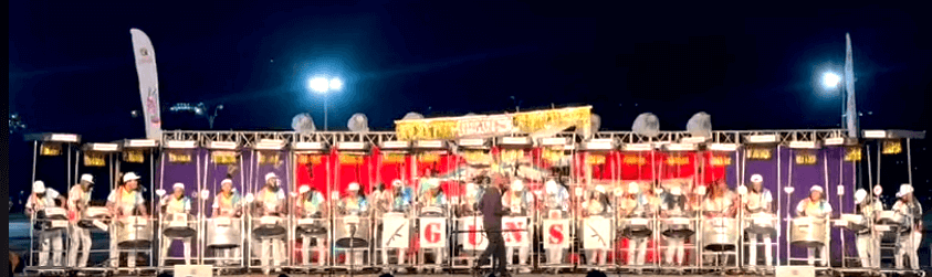 San Juan East Side Symphony at the 2025 Single Pan Finals