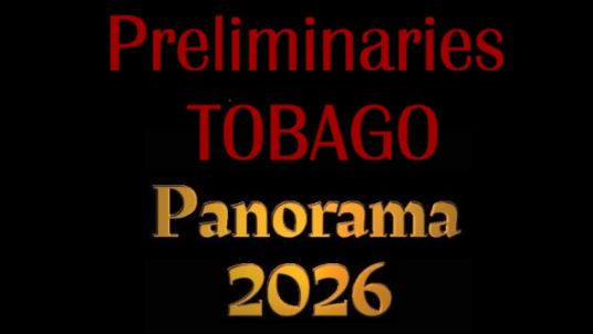 Panorama 2026 logo - Tobago Region Preliminaries - When Steel Talks