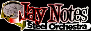 Jay Notes Steel Orchestra band logo - When Steel Talks