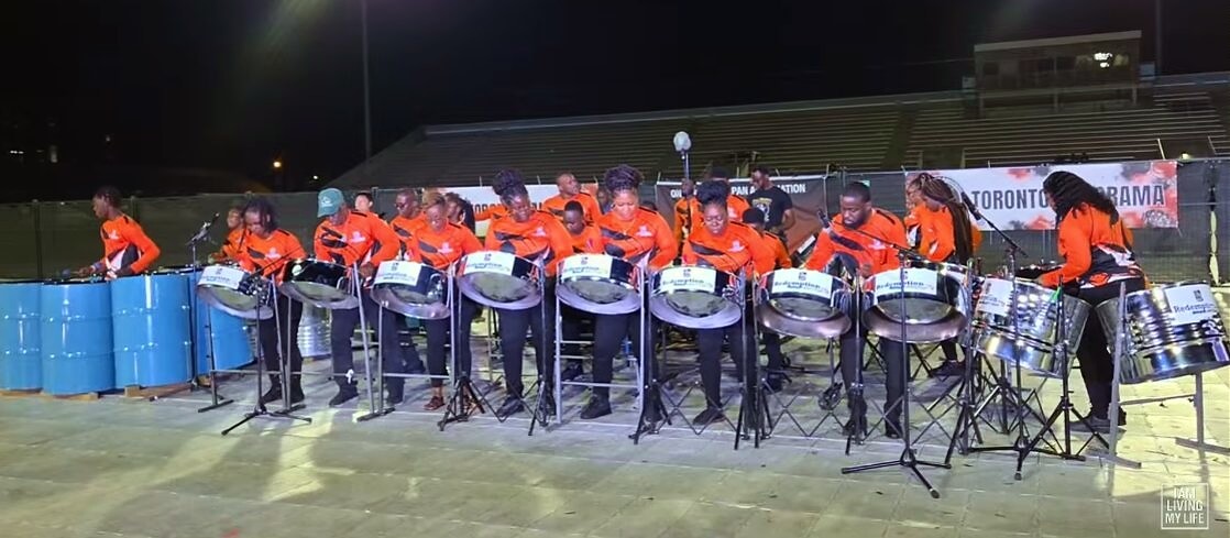 Redemption Sound Setters ‘take it away’ for almost half hour before results were announced for the Toronto Panorama Pan Alive 2026 competition