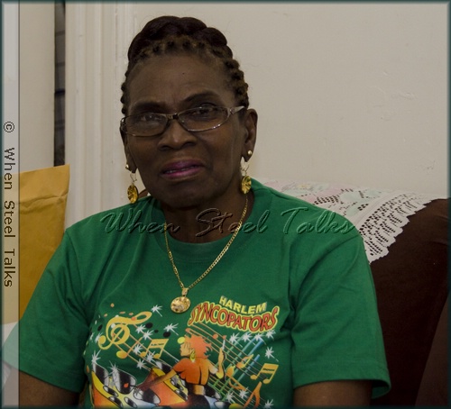 Daisy James-McClean, leader of Harlem Syncopators and oldest living female Pan Pioneer