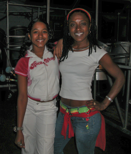 Erica Renaud with daughter Jade (2005)