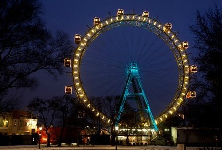 Austria landmark ferris wheel